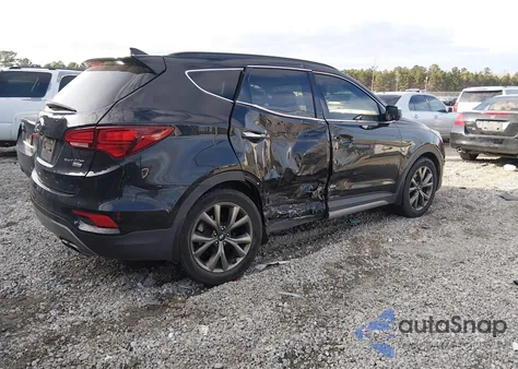 2017 Hyundai Santa Fe Sport 2.0T Ultimate из США, поврежденный, VIN 5NMZW4LA5HH048607